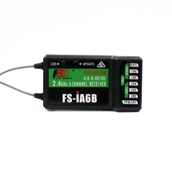 Original FlySky FS IA6 IA6B 2.4G 6CH AFHDS RC for Flysky FS-i10 FS-i6 FSI6 RC Airplane High Quality Drone Parts